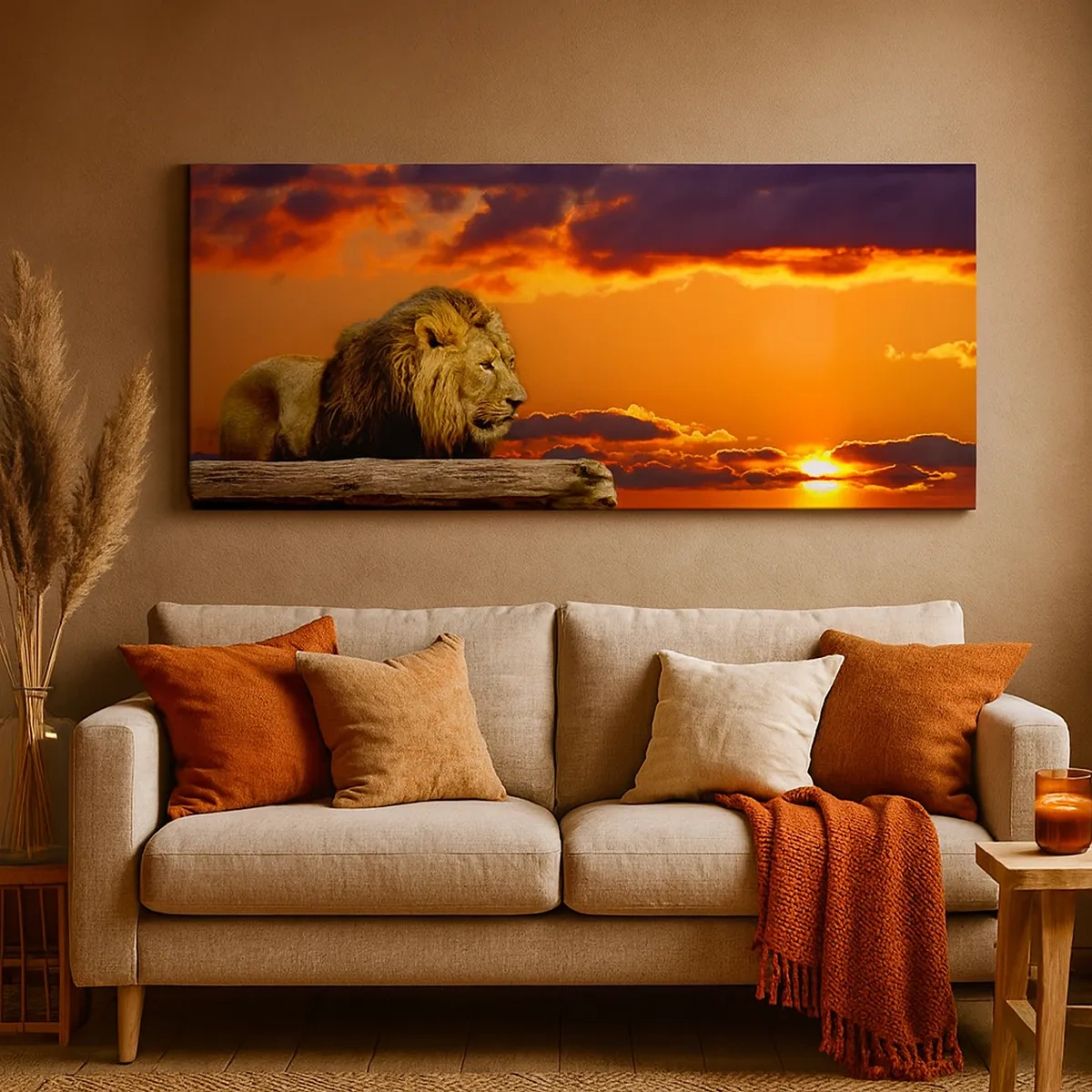 Tablou pe pânză - Regele naturii - 30x30 cm