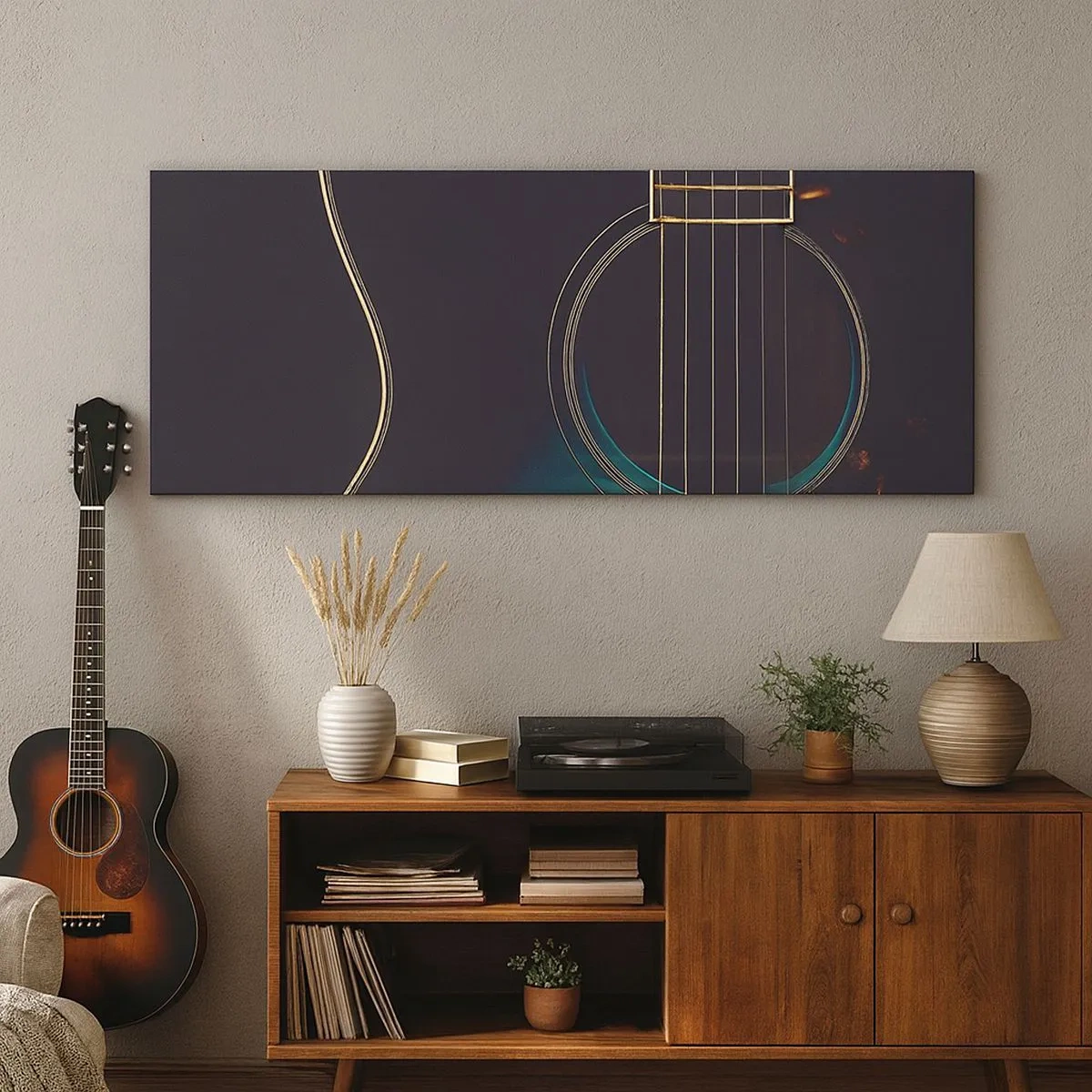 Tablou pe pânză - O clipă înainte de a suna - 100x40 cm