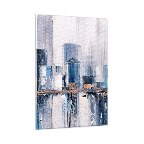 Tablou pe sticlă - Impresie de New York - 50x70 cm