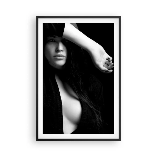 Poster în ramă neagră - Școala de seducție - 61x91 cm