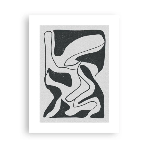 Poster - Distracție abstractă în labirint - 30x40 cm