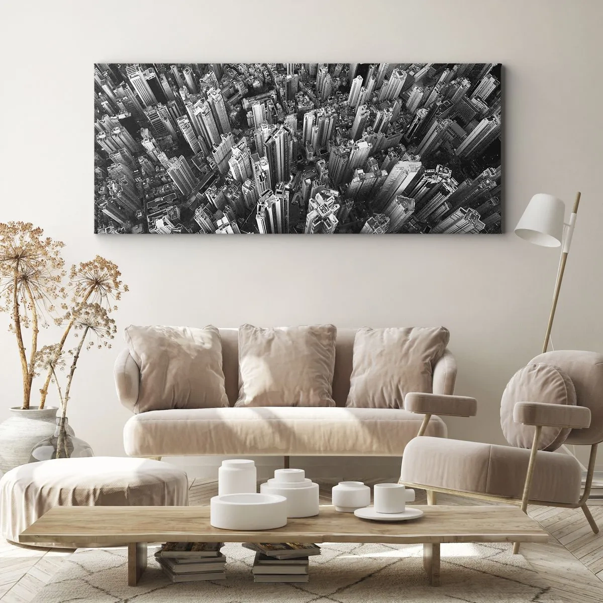 Tablou pe pânză - Din ce în ce mai sus - 100x40 cm