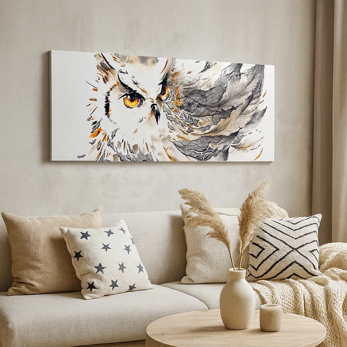 Tablou pe pânză - Ea a venit din lumea magiei - 30x30 cm