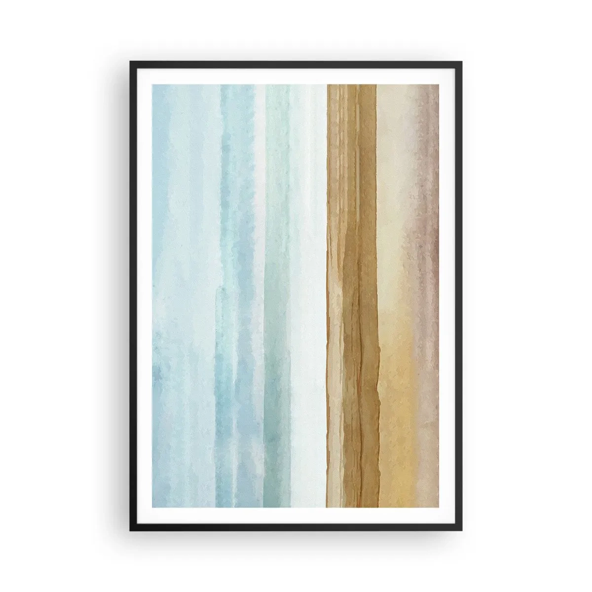 Poster în ramă neagră - Serenitate - 70x100 cm