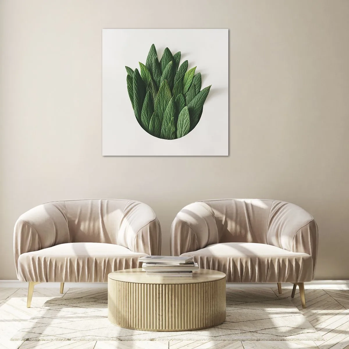 Tablou pe sticlă - Curiozitatea nestăvilită - 50x50 cm