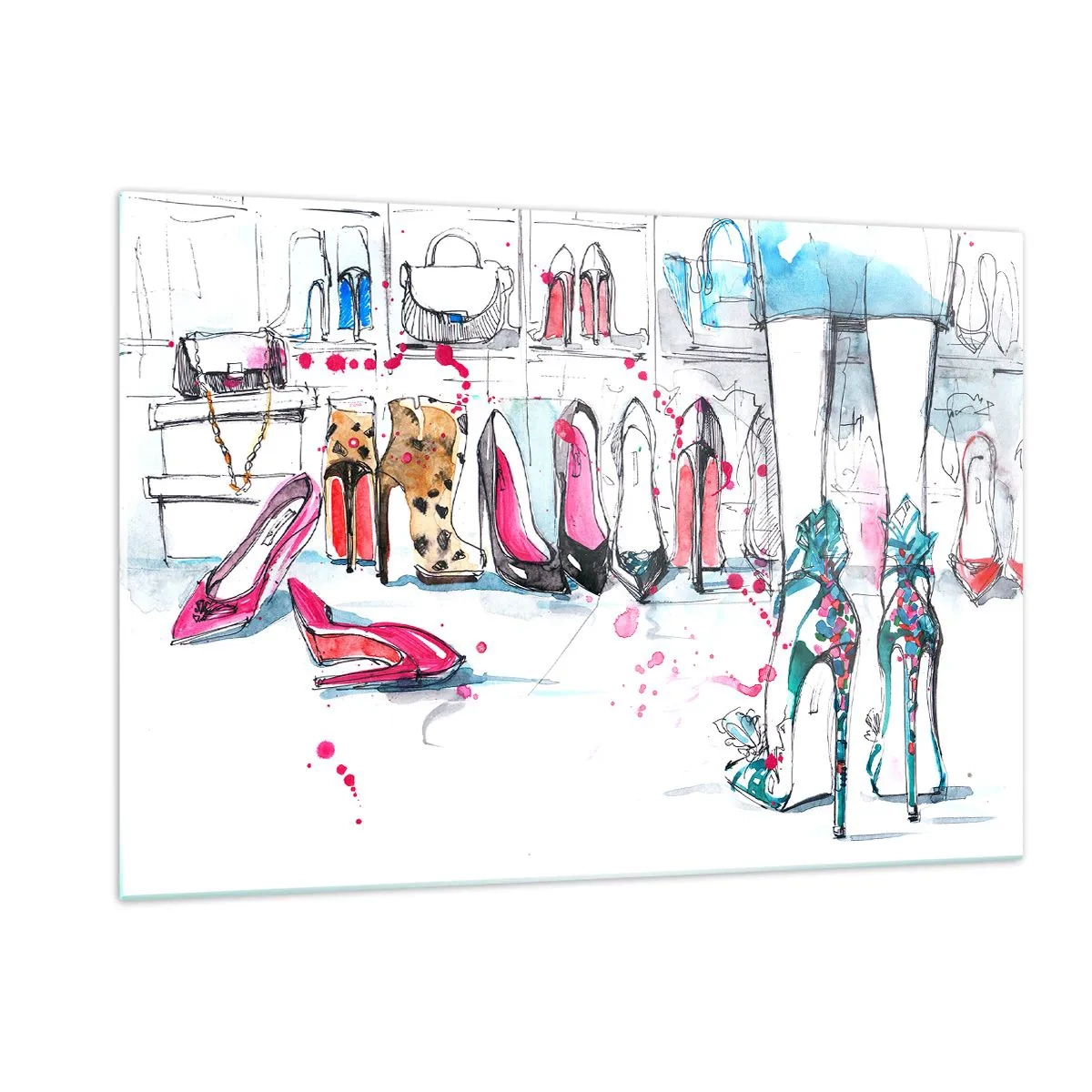 Tablou pe sticlă - Sesam, deschide-te - 120x80 cm