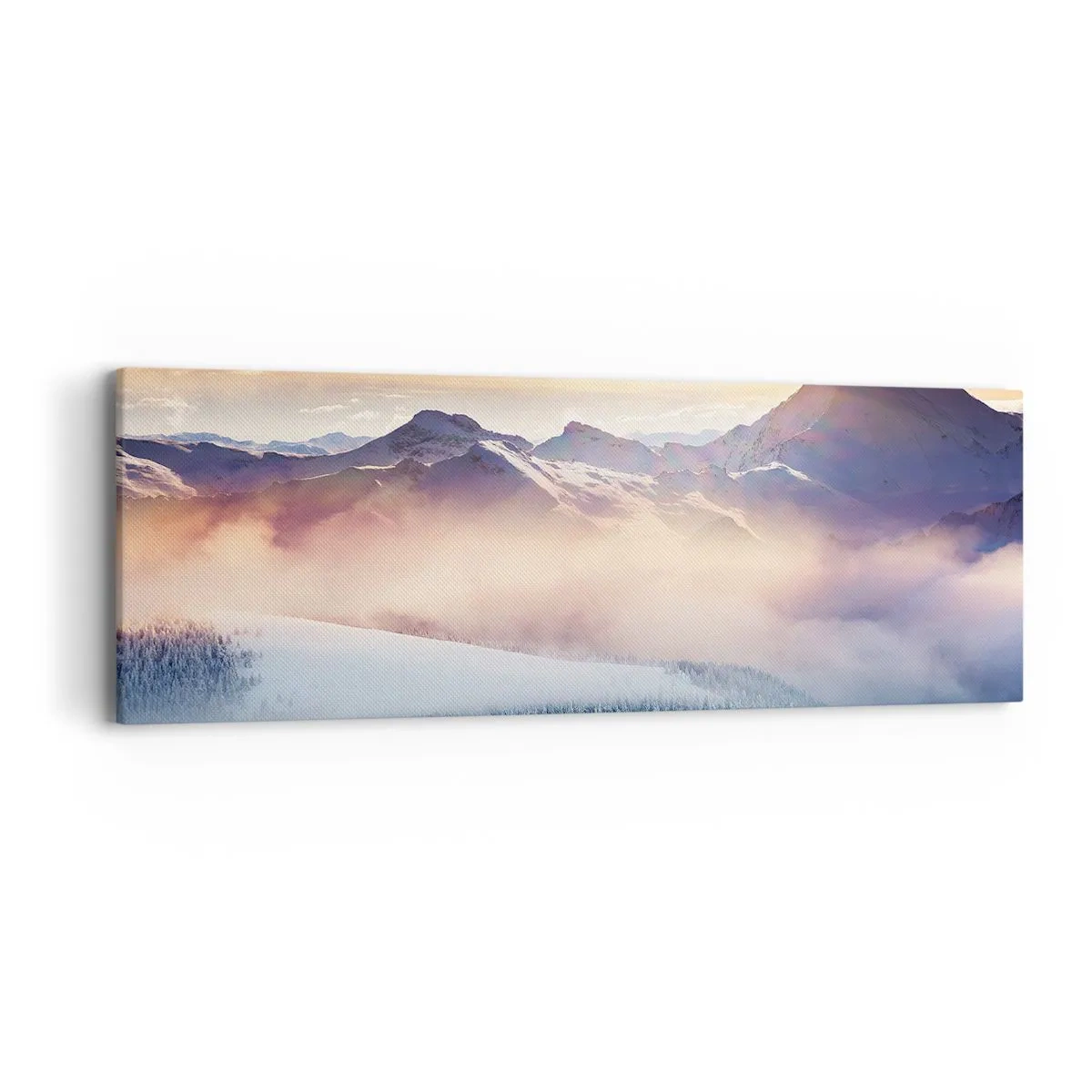 Tablou pe pânză - Forța și puritatea naturii - 90x30 cm