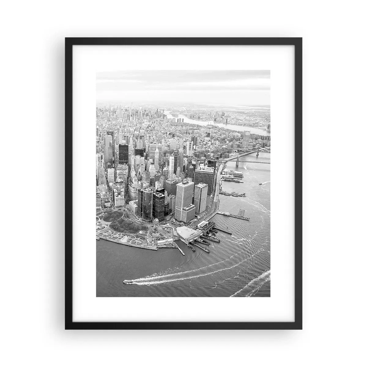 Poster în ramă neagră - Cum să nu iubești? - 40x50 cm