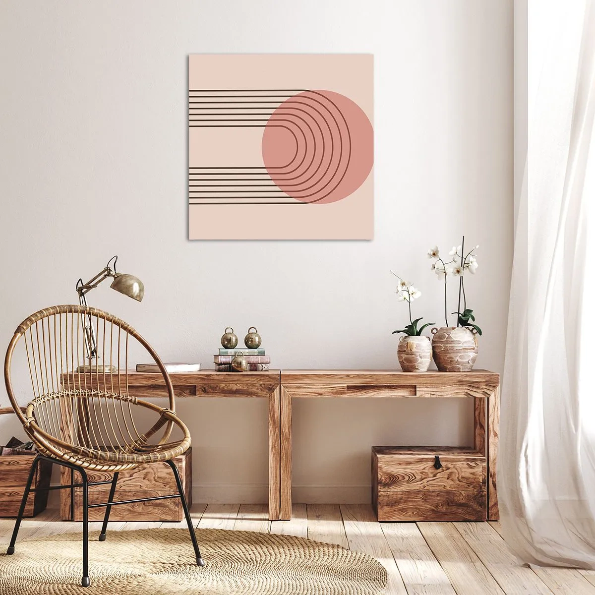 Tablou pe pânză - Atracție irezistibilă - 60x60 cm