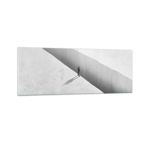 Tablou pe sticlă - Obiectiv clar - 140x50 cm