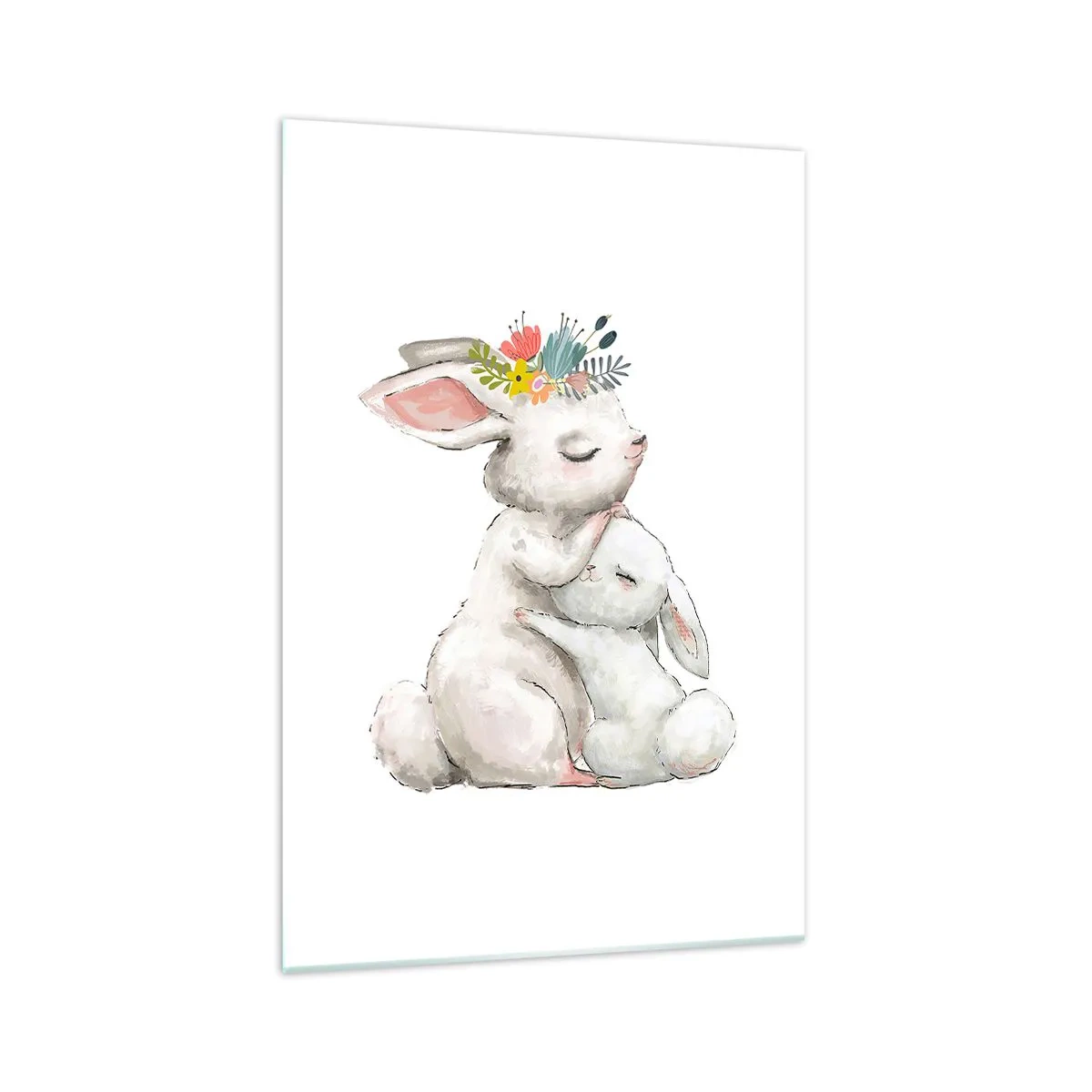 Tablou pe sticlă - Ca la mama - 70x100 cm