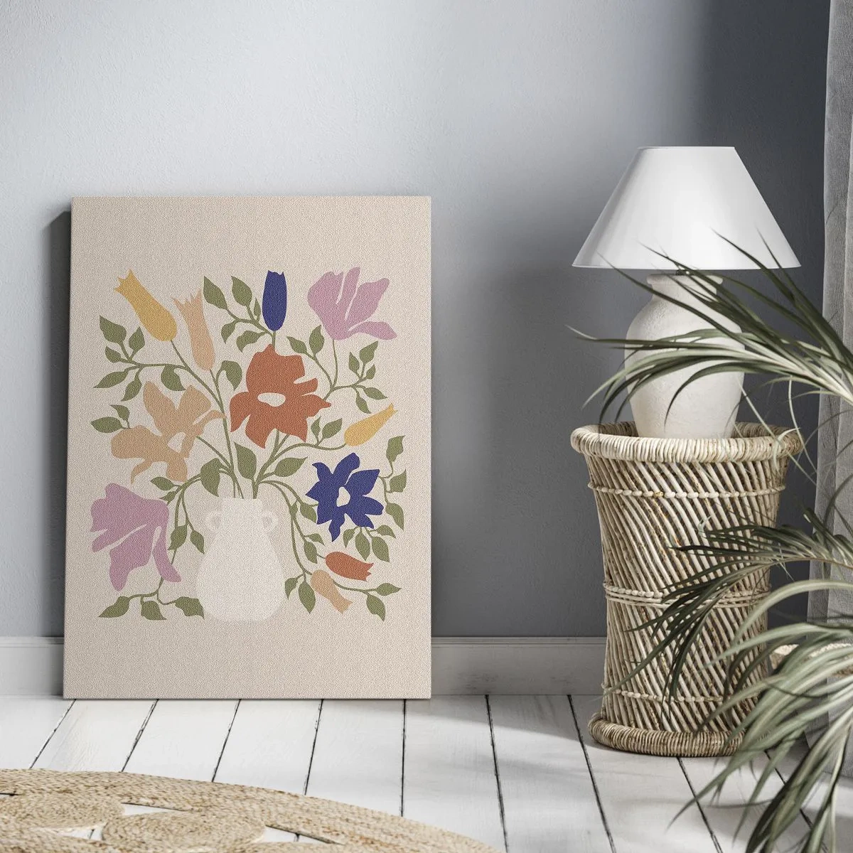 Tablou pe pânză - Buchet delicat - 50x70 cm