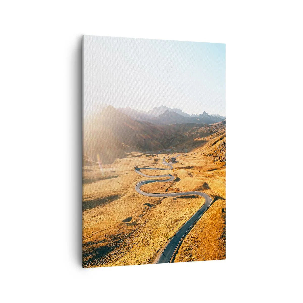 Tablou pe pânză - Într-o vale de aur - 70x100 cm