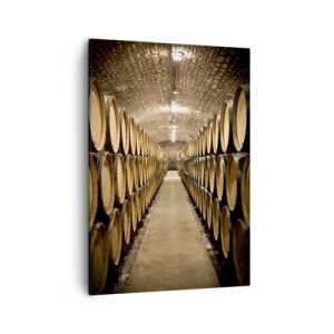 Tablou pe pânză - În pivniță de vin - 50x70 cm