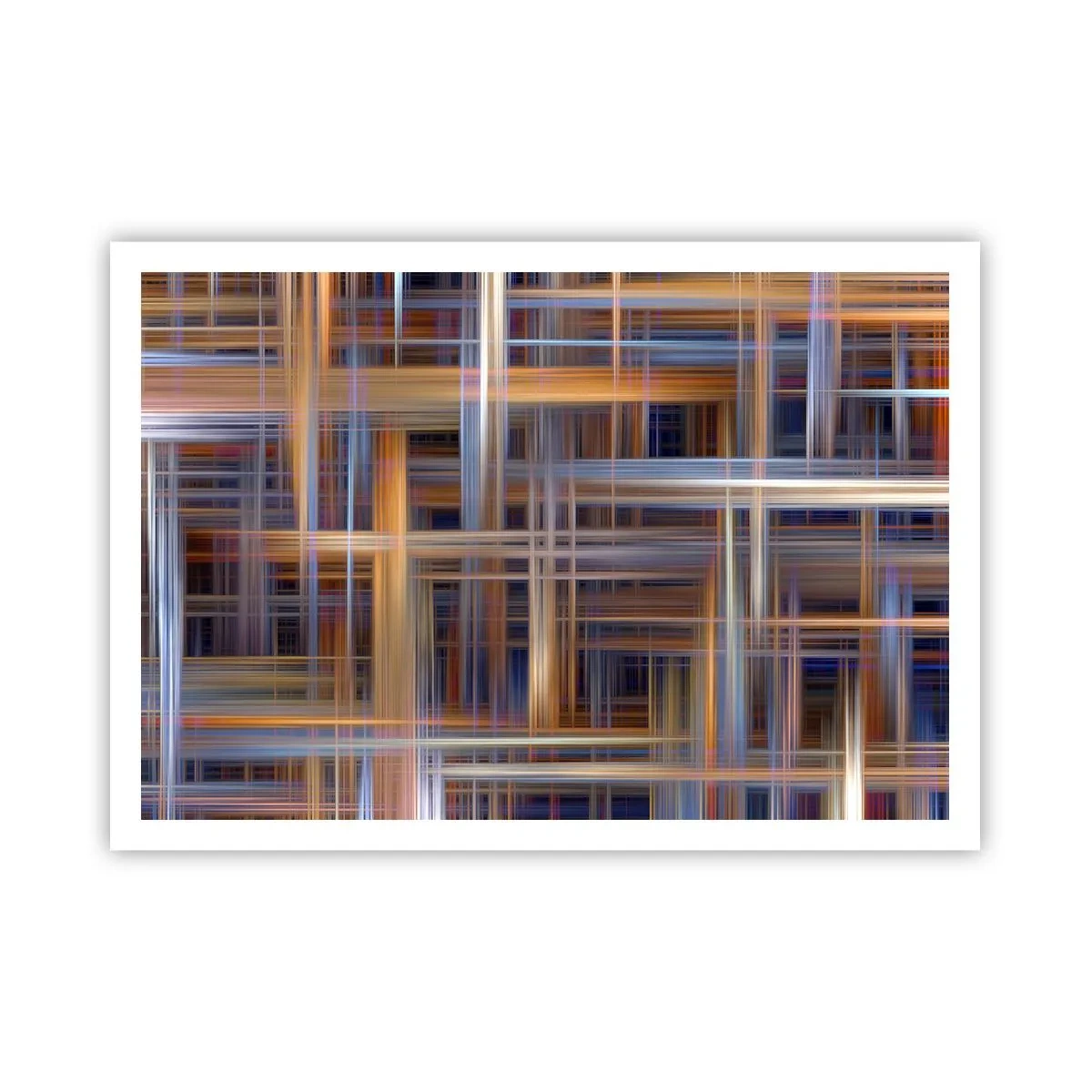 Poster - Țesut din lumină - 100x70 cm