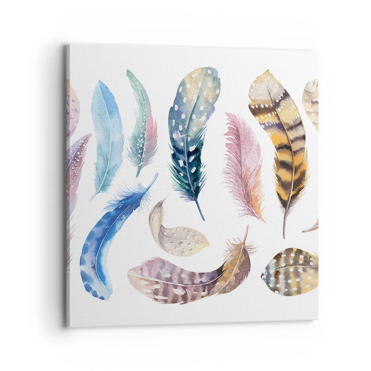 Tablou pe pânză - Ușoare și colorate - 70x70 cm