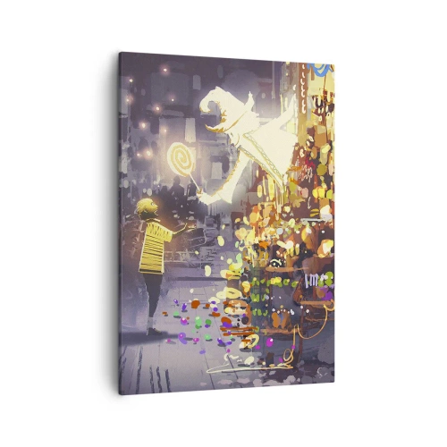 Tablou pe pânză - Vrăjitoria există - 50x70 cm