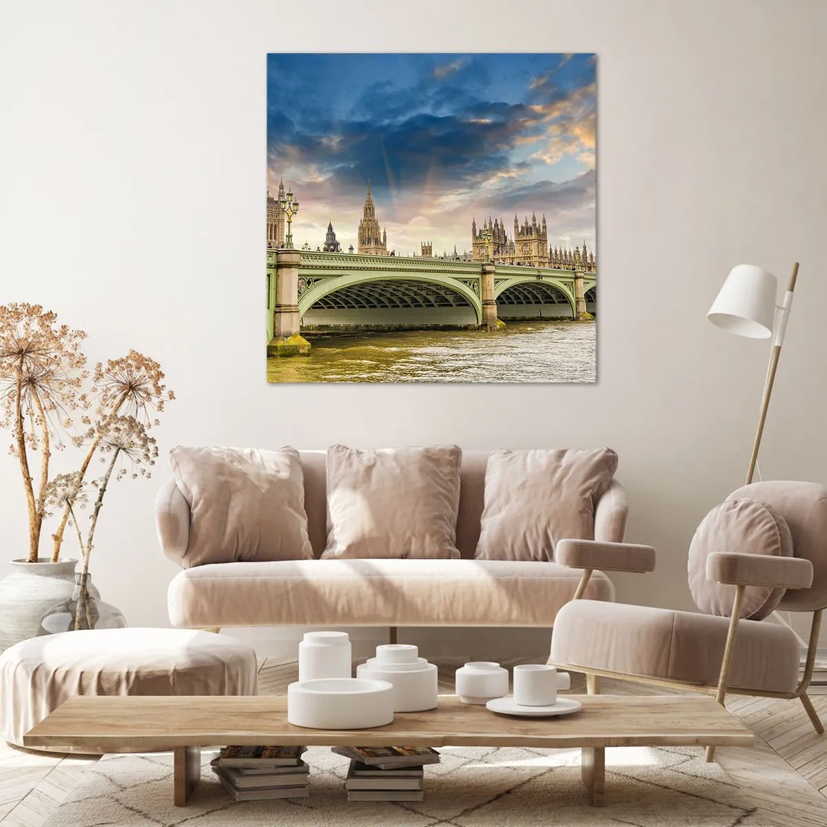 Tablou pe pânză - Timpul s-a oprit în Imperiu - 40x40 cm