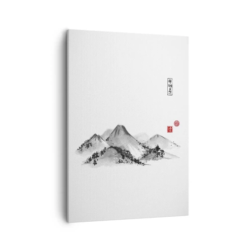 Tablou pe pânză - Dincolo de dealuri - 50x70 cm