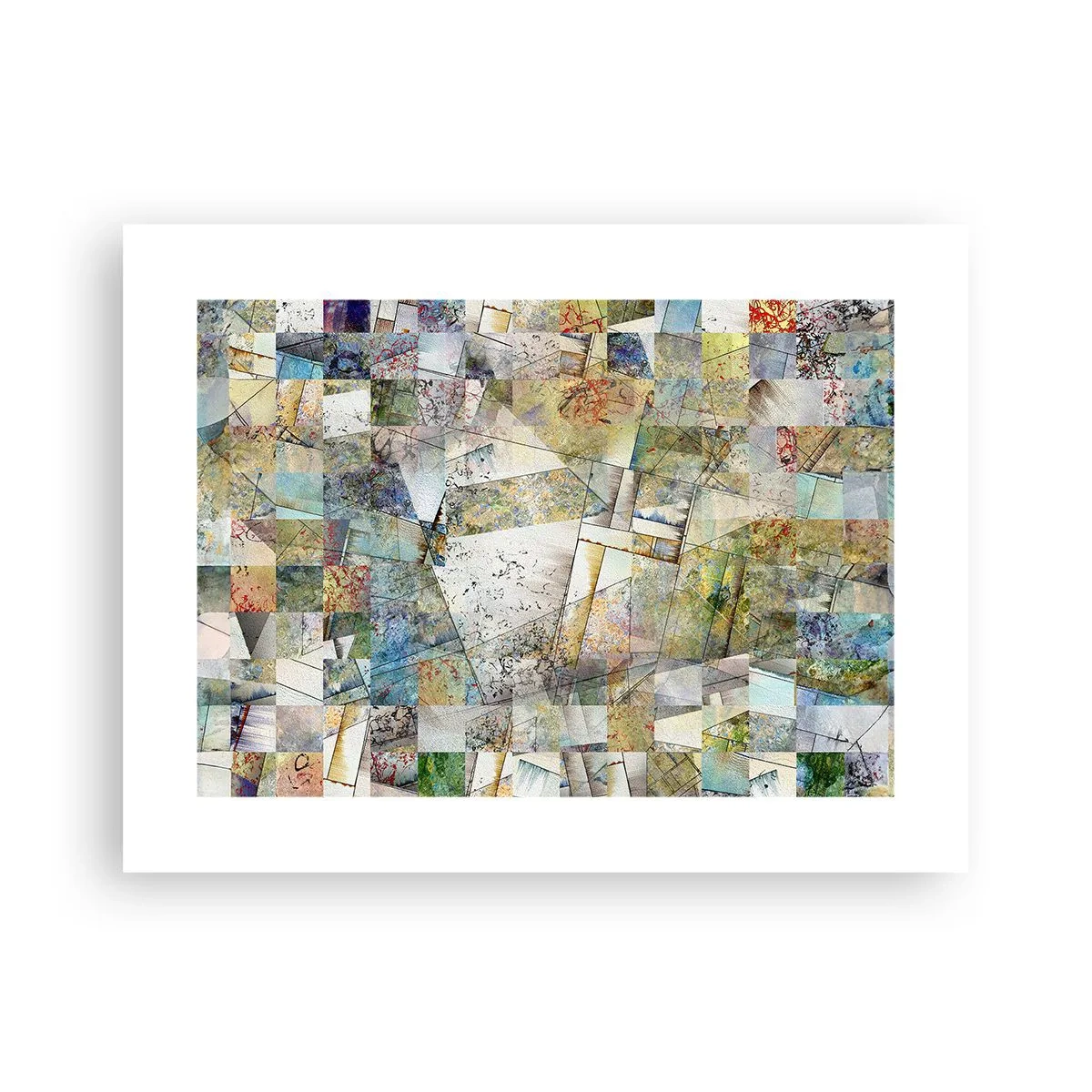 Poster - Remaniere geometrică - 40x30 cm