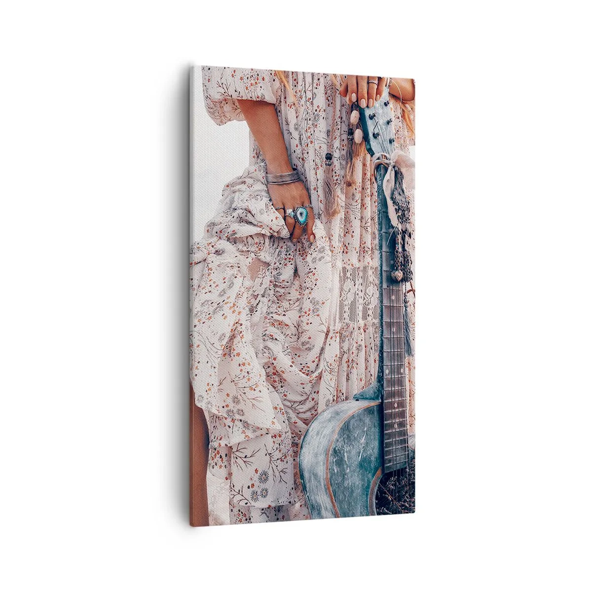 Tablou pe pânză - Hippie pe drum - 55x100 cm