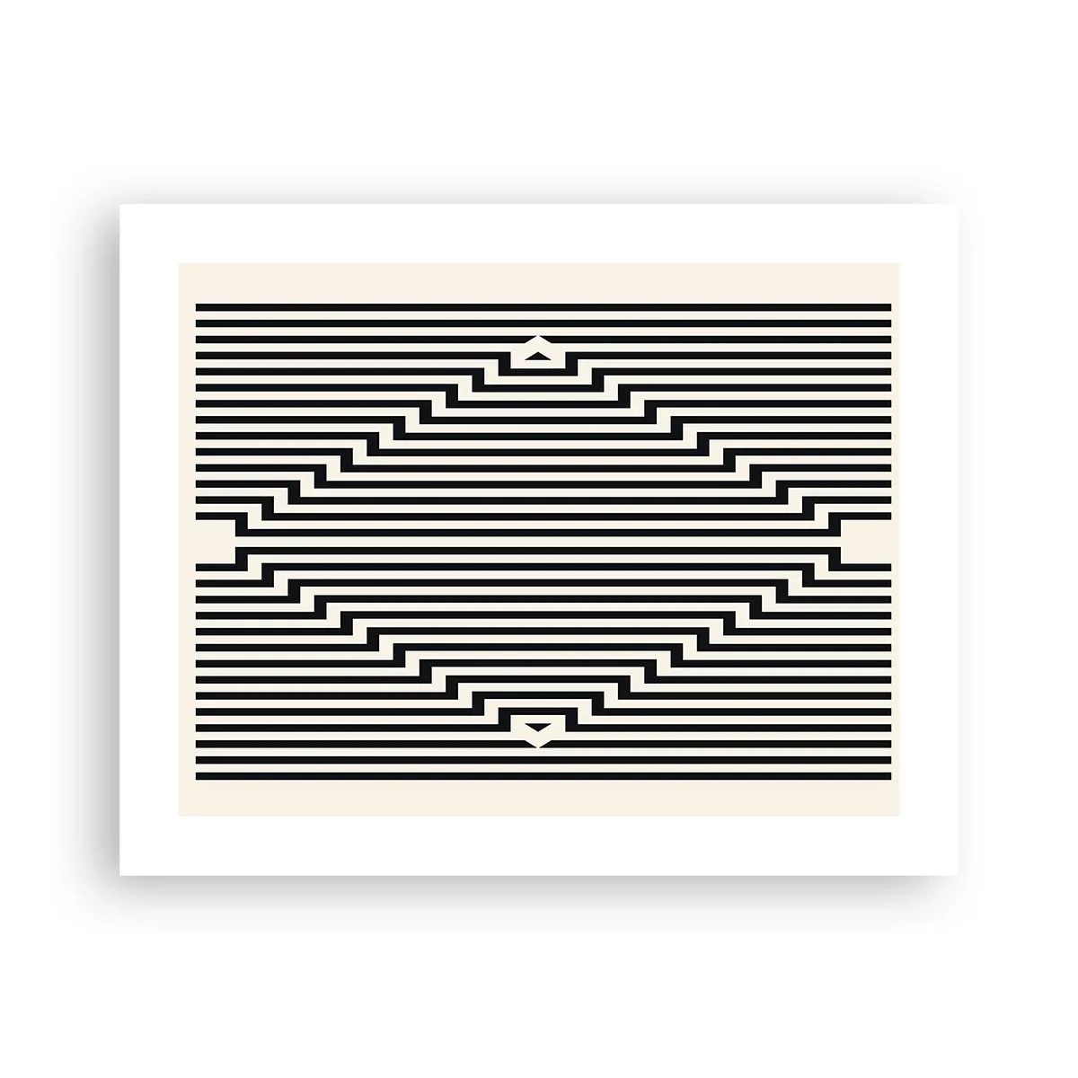 Poster - Iluzie geometrică - 50x40 cm