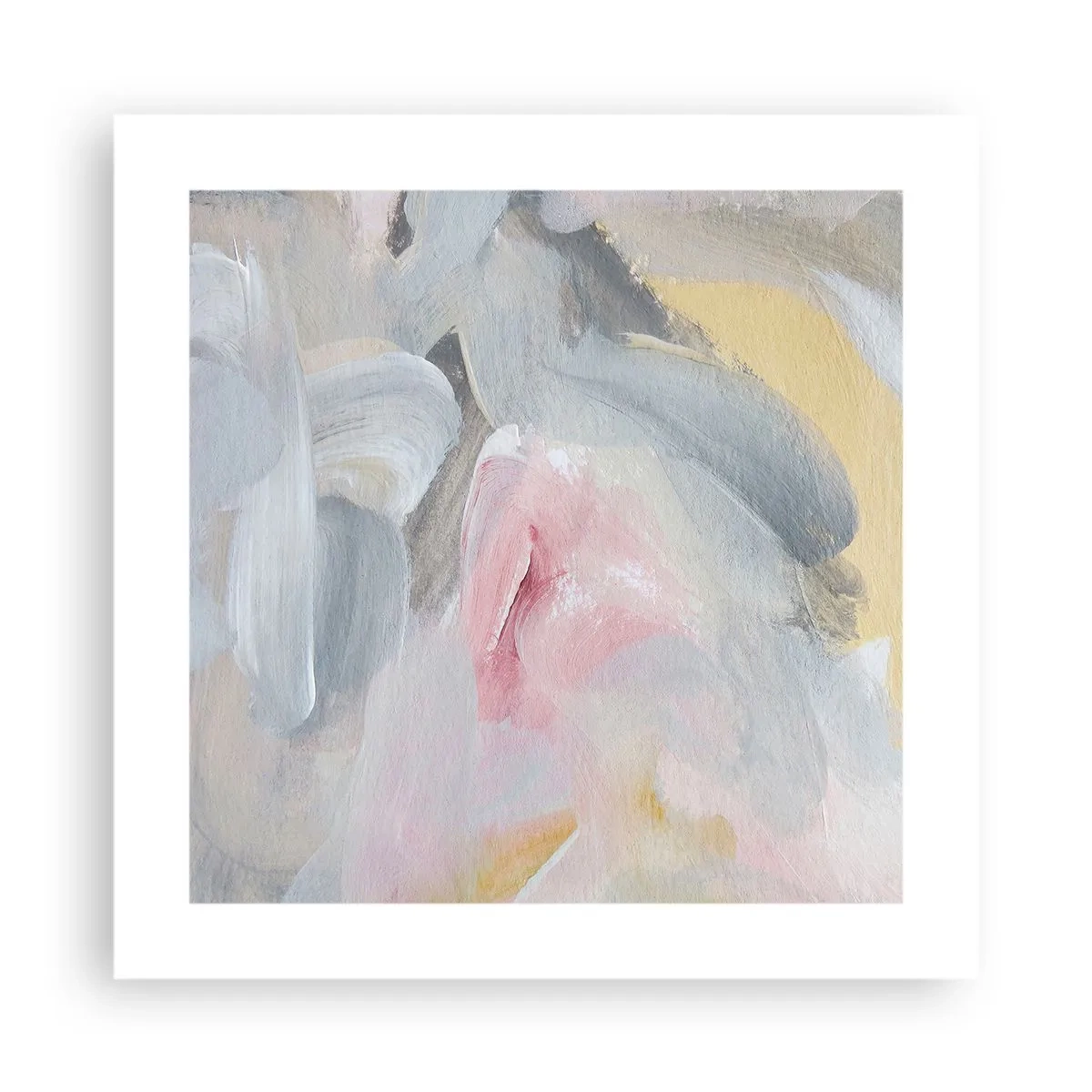 Poster - Într-o lume de pastel - 40x40 cm