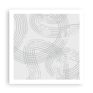 Poster - Nu există o cale ușoară - 60x60 cm