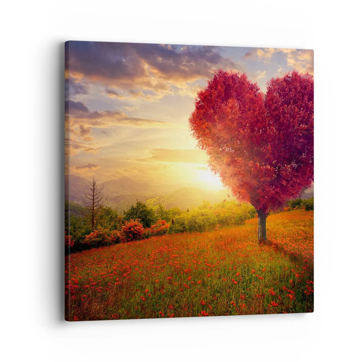 Tablou pe pânză - Te apucă inima - 40x40 cm