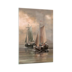 Tablou pe sticlă - Întoarcerea marinarilor - 70x100 cm