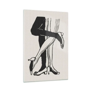 Tablou pe sticlă - Atributul feminin - 70x100 cm