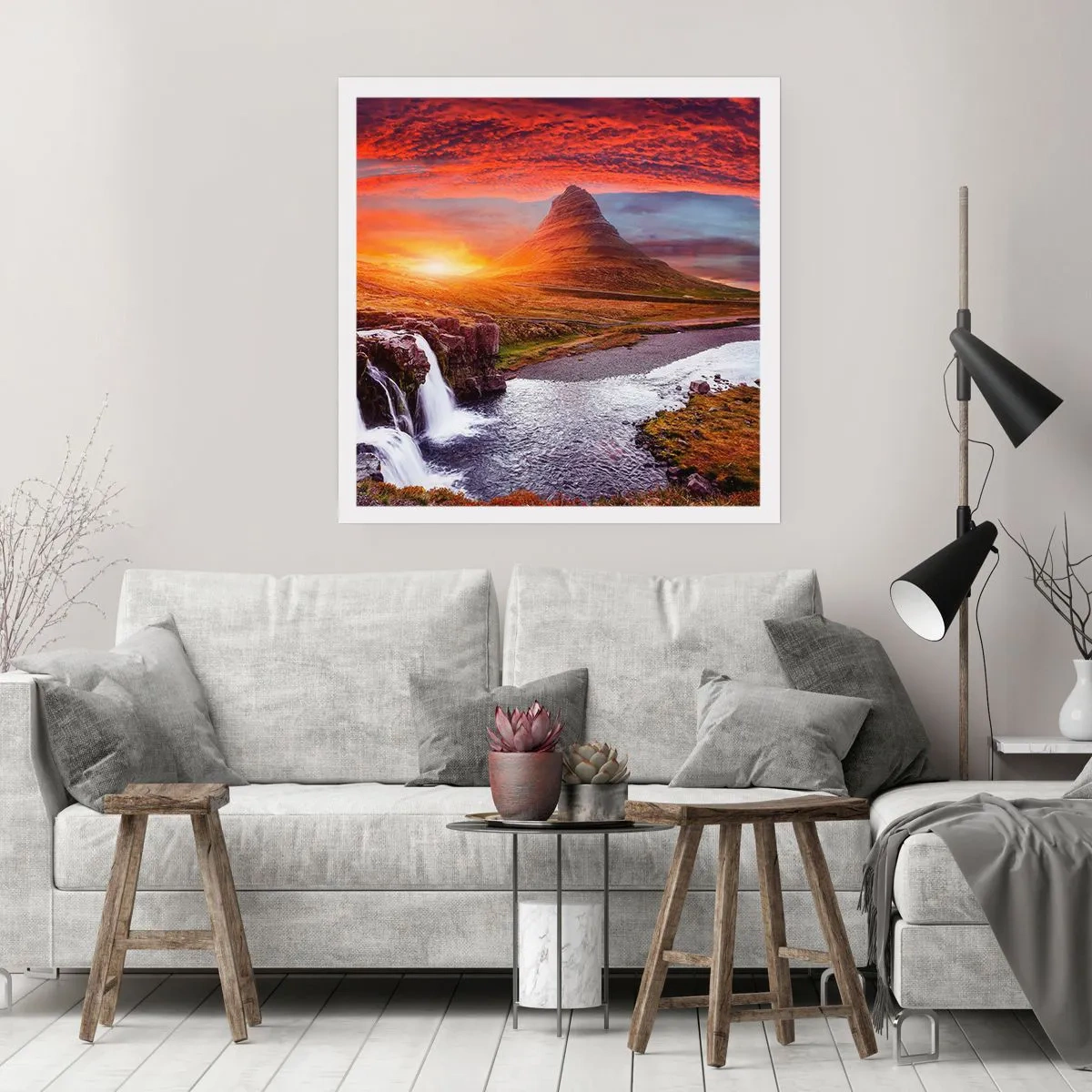 Poster - Imaginea Pământului de Mijloc - 30x30 cm