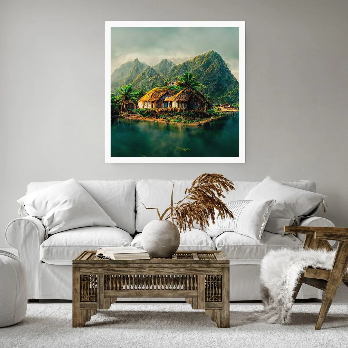 Poster - Paradisul tropical - 30x30 cm