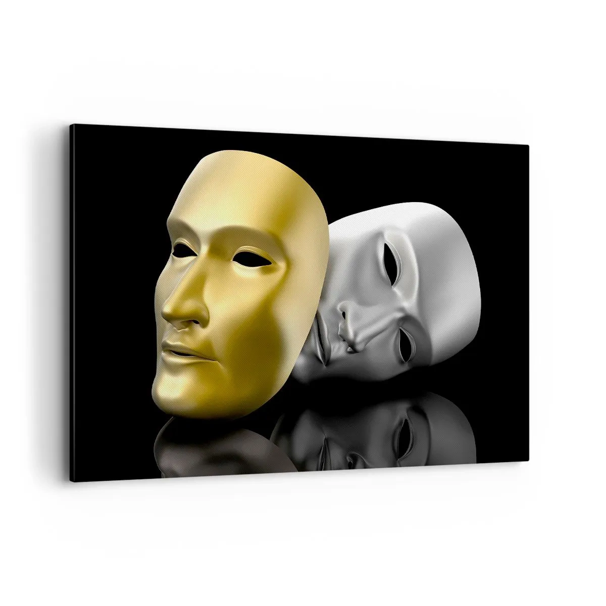 Tablou pe pânză - Viața este teatru - 120x80 cm