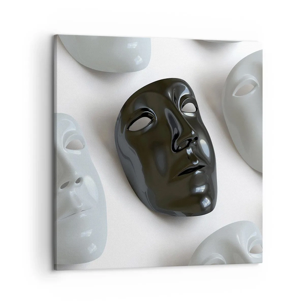 Tablou pe pânză - Cum să ieșiți în evidență? - 50x50 cm
