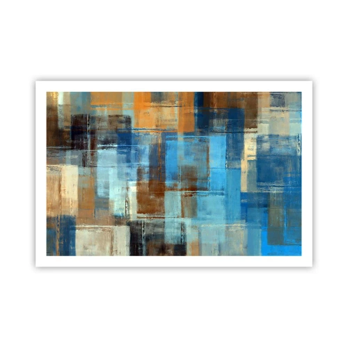 Poster - Prin valul albastru - 91x61 cm