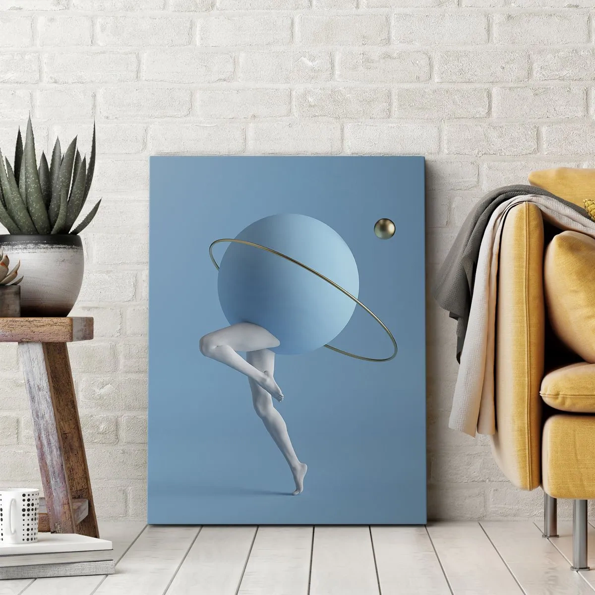 Tablou pe pânză - Și planetele o iau razna - 70x100 cm