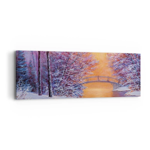 Tablou pe pânză - Hai să ne întâlnim aici - 90x30 cm