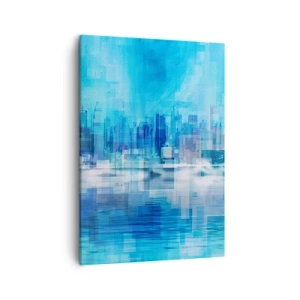 Tablou pe pânză - Înecate în albastru - 50x70 cm
