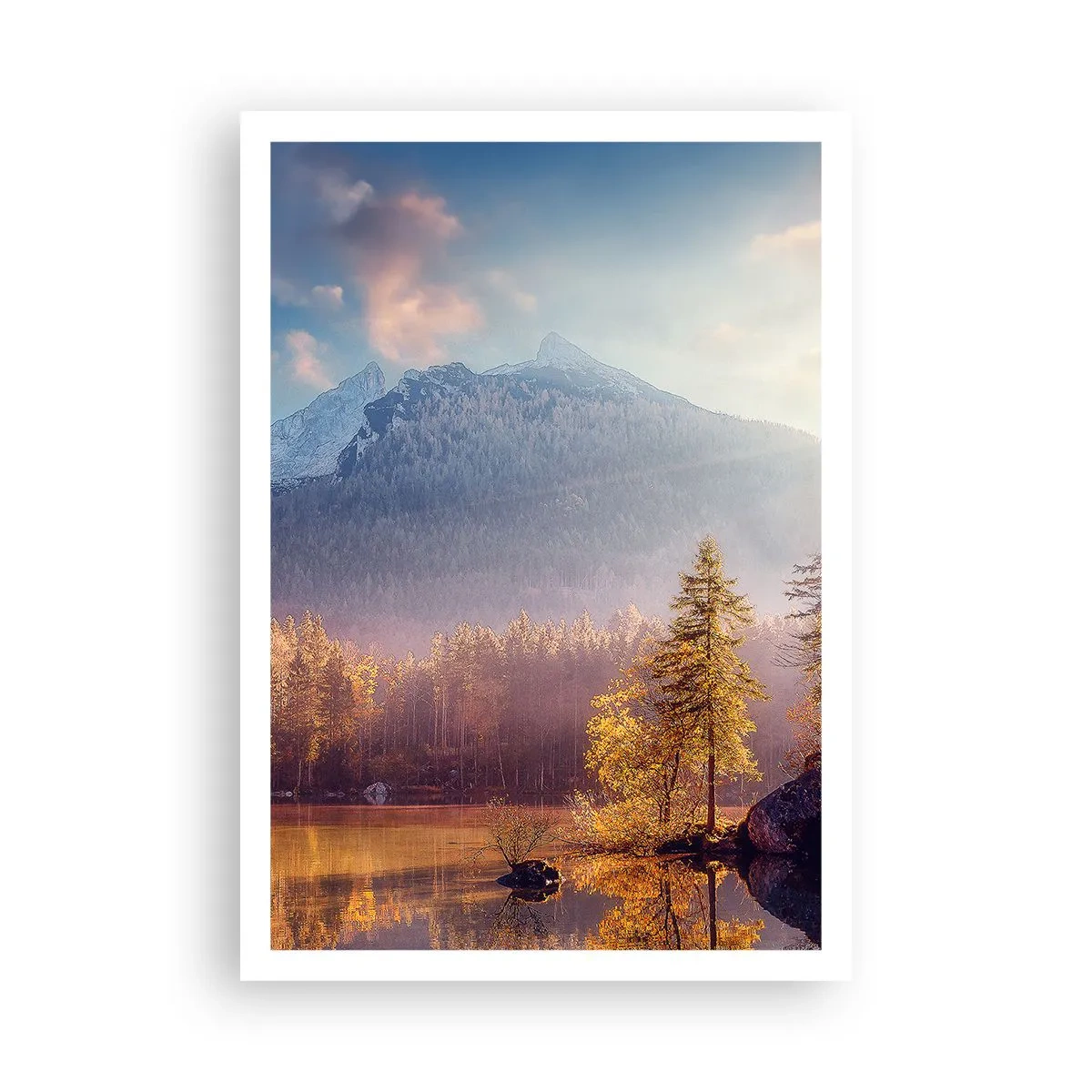 Poster - La munte și la deal - 70x100 cm