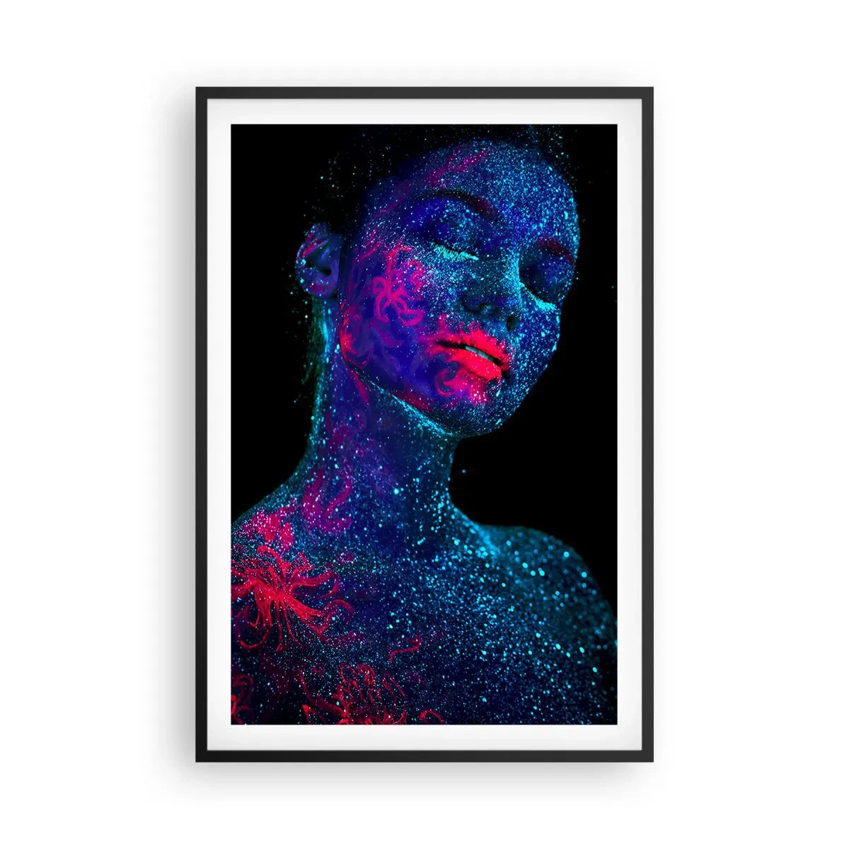 Poster în ramă neagră - În praf de stele - 61x91 cm