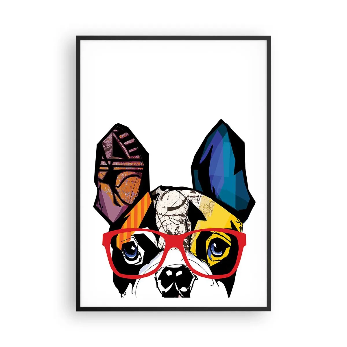 Poster în ramă neagră - Intelectualist - 70x100 cm