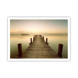 Poster - Înainte de răsărit, zori, lumină - 100x70 cm