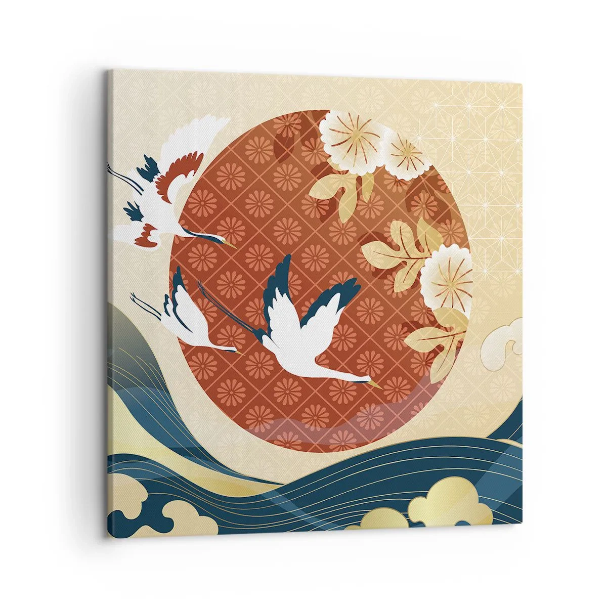 Tablou pe pânză - O fabulă japoneză - 50x50 cm