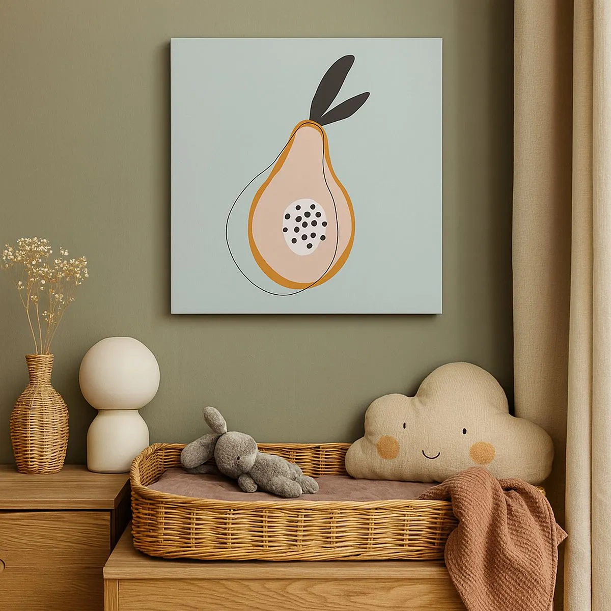 Tablou pe pânză - Pătrunzând în natura lucrurilor - 30x30 cm