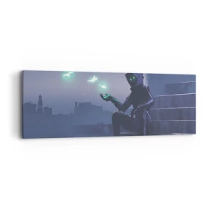 Tablou pe pânză - Viața se va întoarce - 90x30 cm