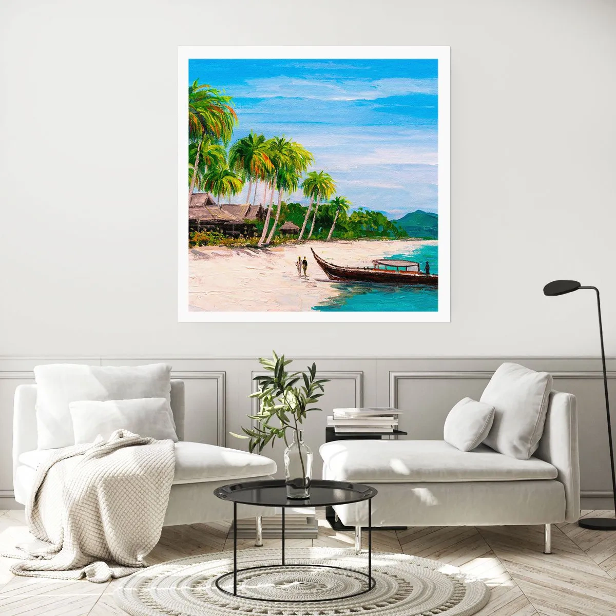 Poster - Un vis exotic - 60x60 cm