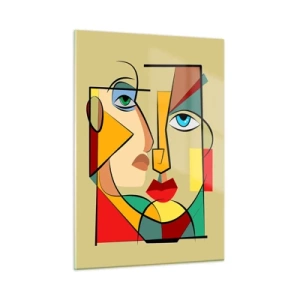 Tablou pe sticlă - Pereche asortată - 50x70 cm