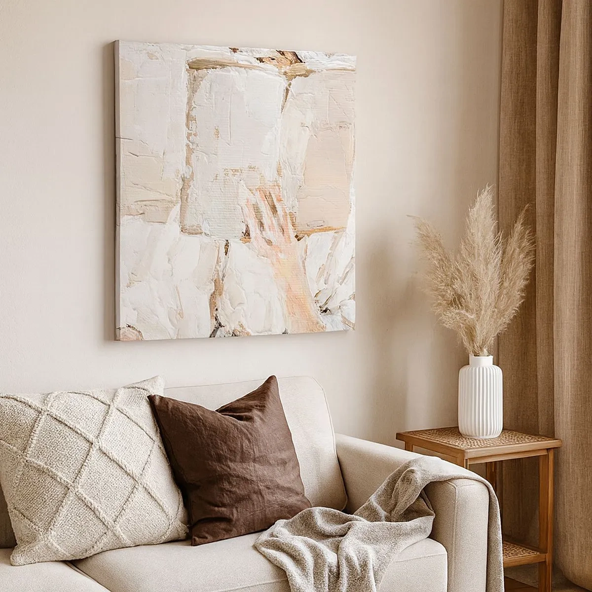 Tablou pe pânză - Într-o altă lume - 30x30 cm