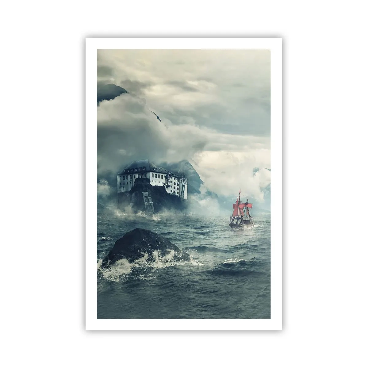 Poster - Pe ape magice - 61x91 cm